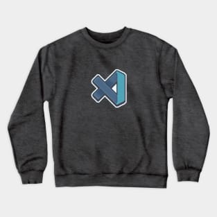 Visual Studio Code PixelArt Crewneck Sweatshirt